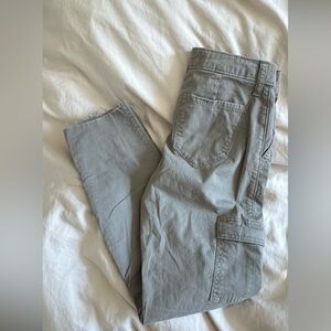 Hollister Light Olive Cargo Pants
